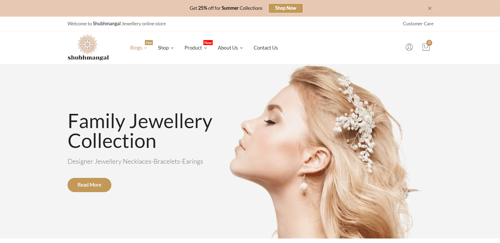 EngiStack Online Jewellery Project